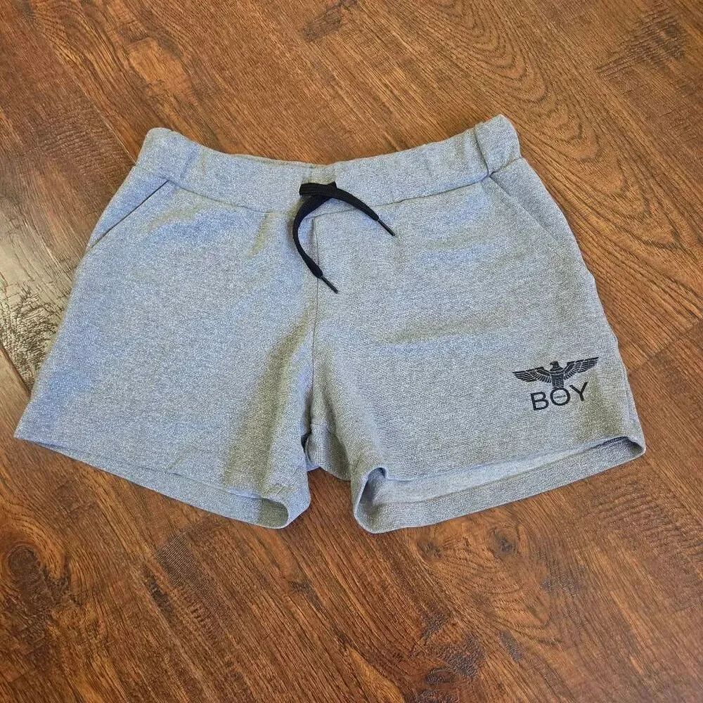 BOY London Metallic Shimmer Myriad Eagle Sweat Shorts
